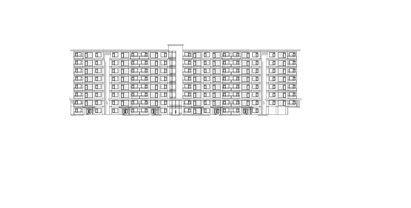 Parkade Level 1 Floor Plan (A201)