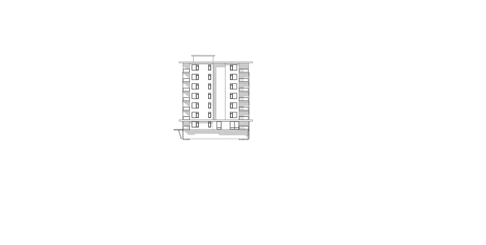 Parkade Level 3 Floor Plan (A203)