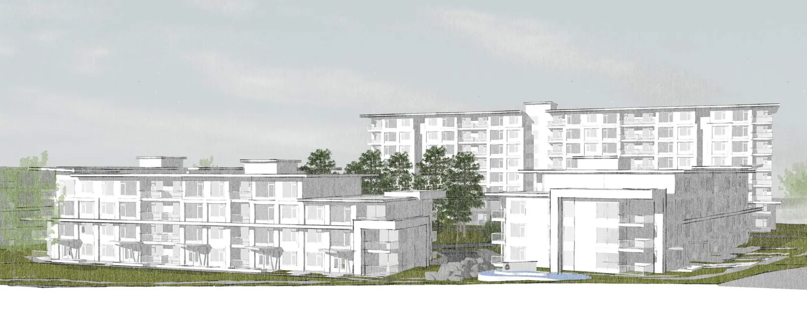 Building 3 North Elevation