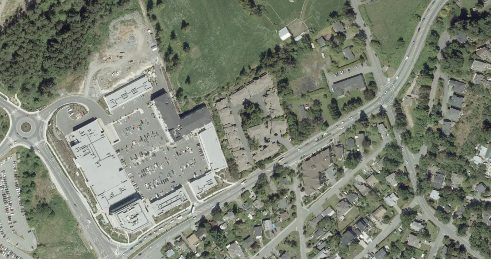 Context Plan - aerial view of the development site location