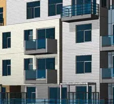 North building elevation drawing