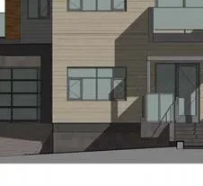 Detail of North elevation ground floor entrance