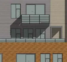 East building elevation drawing