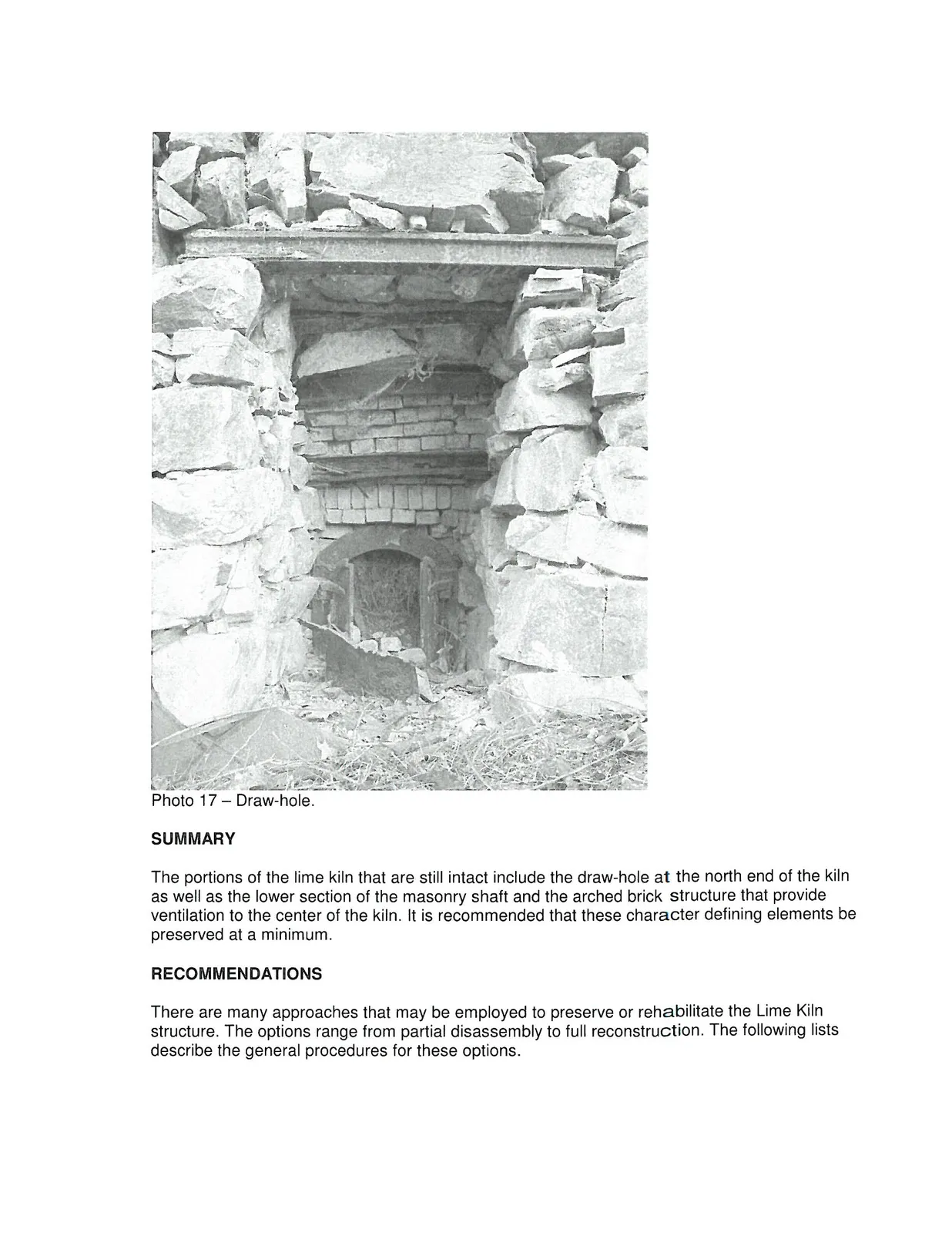 Photo 8 – Corroding Metal Angle.
