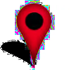 Red location pin marking the site address at 3 Helmken Rd
