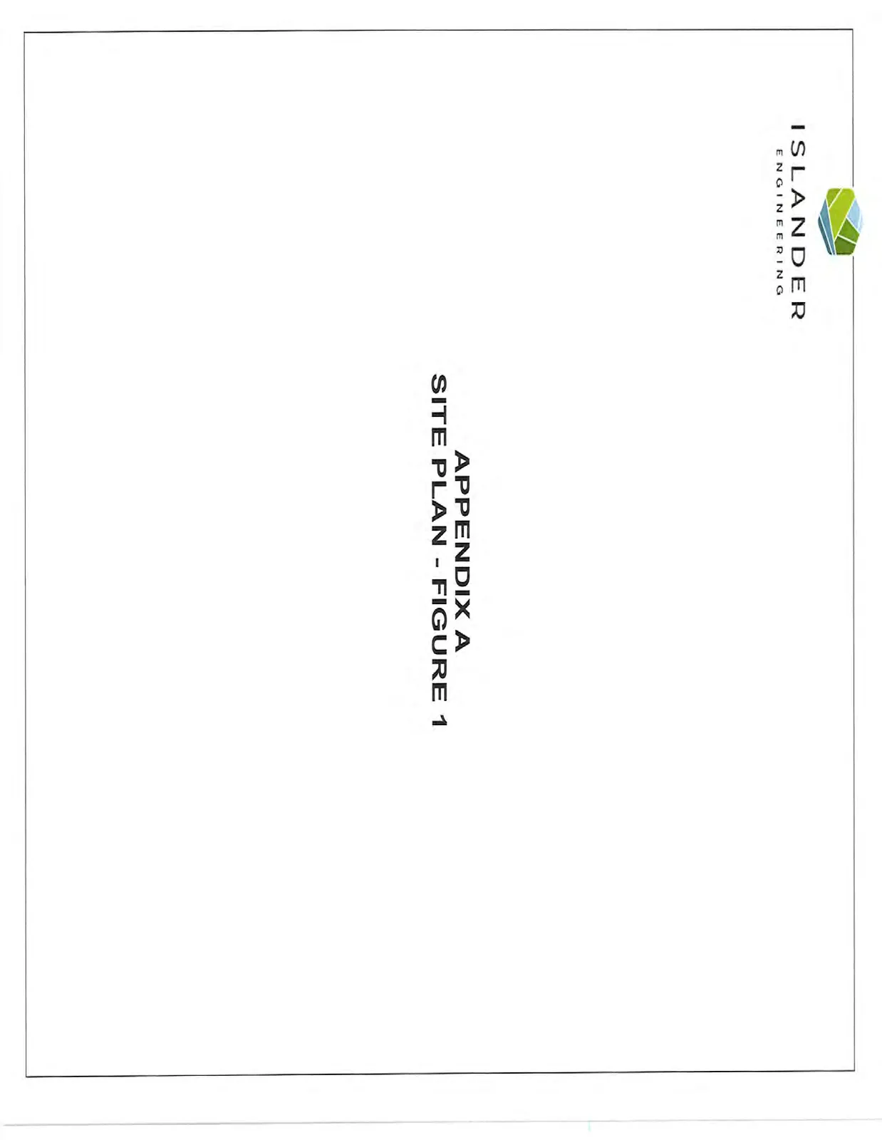 Appendix A Site Plan - Figure 1 cover page