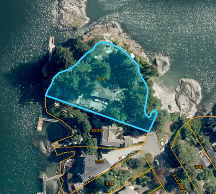 Right-side view of the proposed structure in the rendering