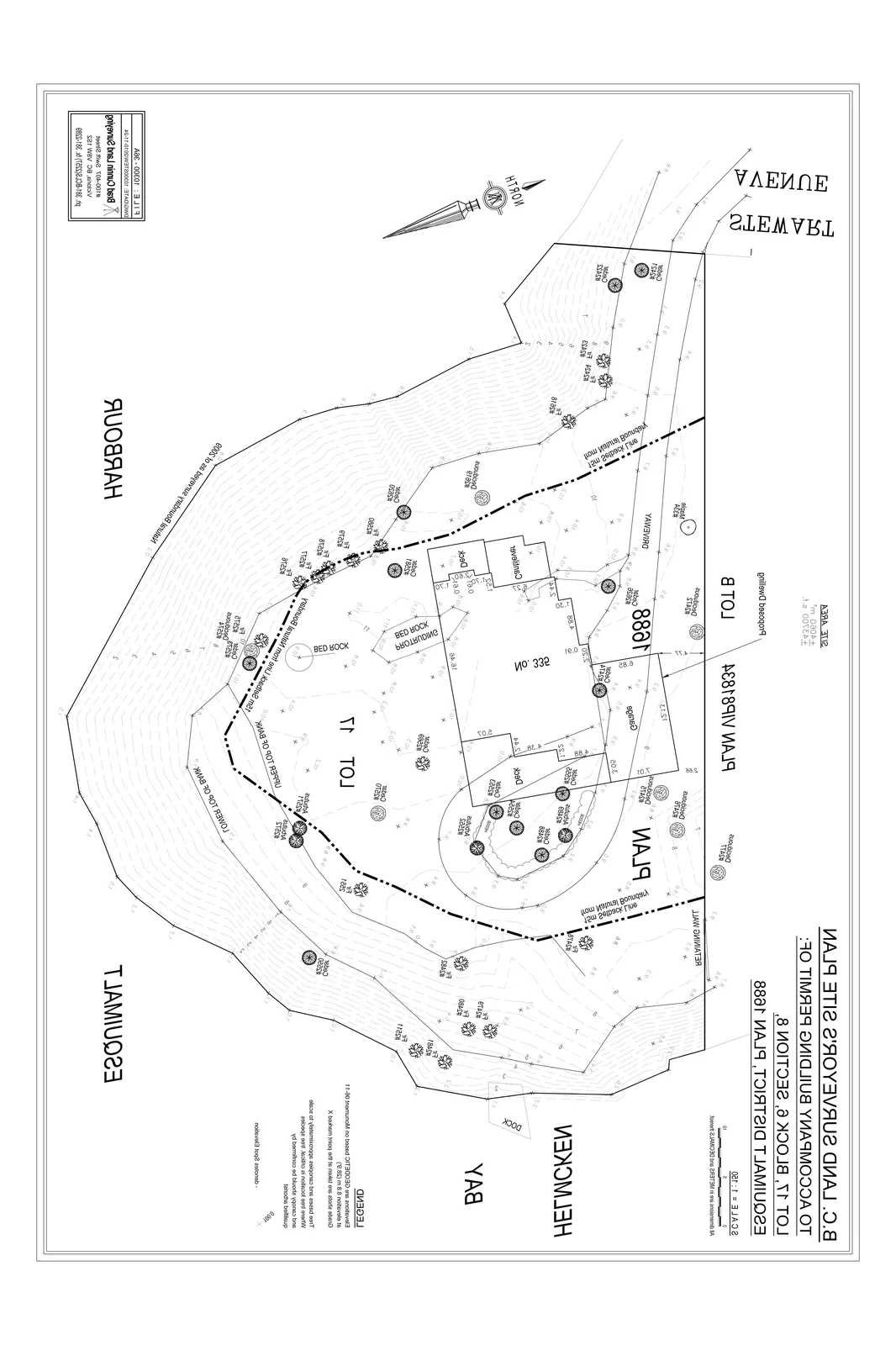 View Royal GIS Map showing 335 Stewart Ave property boundaries