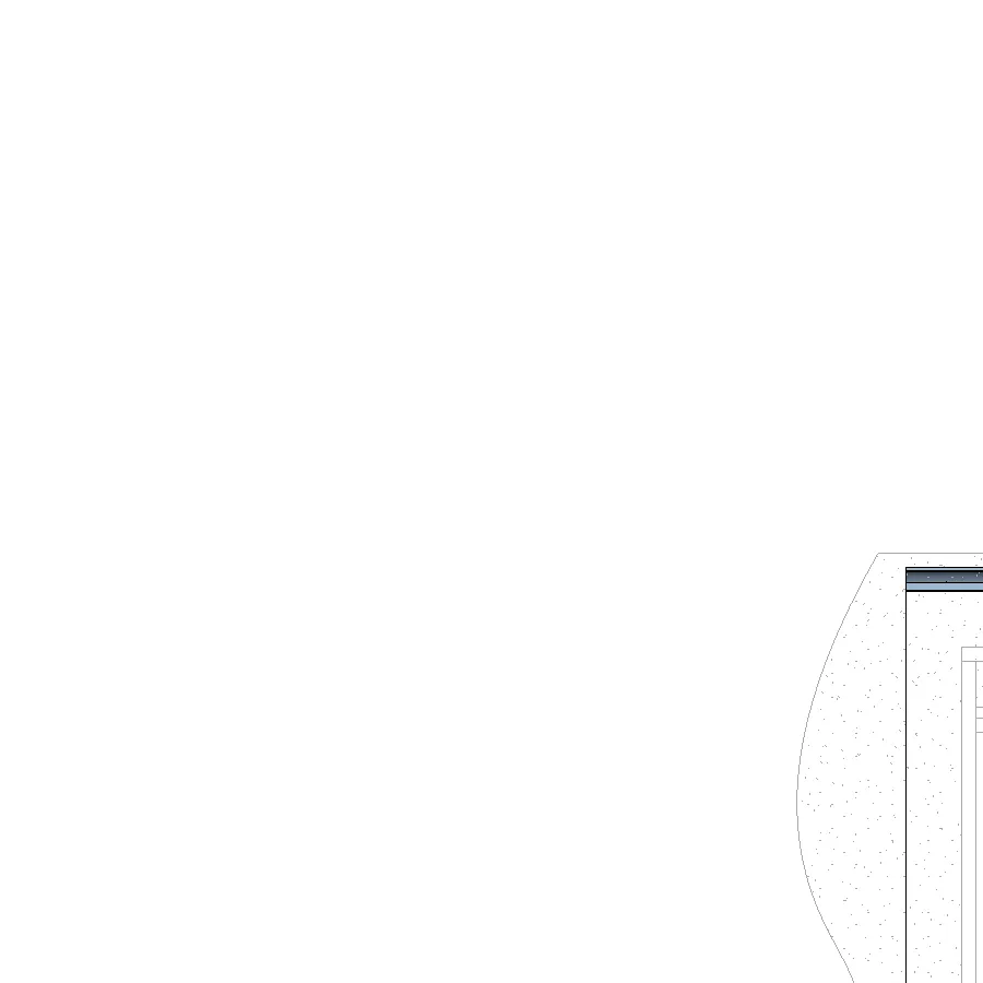 Detail of the pad footing annotation on the foundation plan