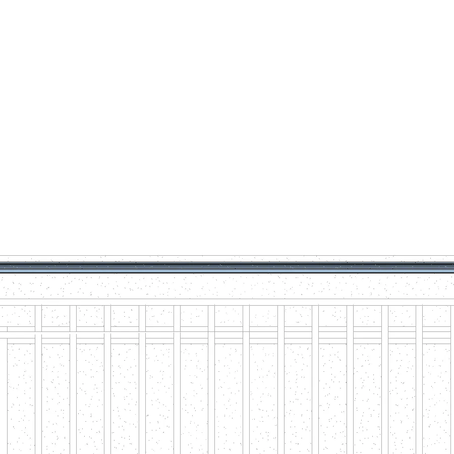 Detail of roof dimensions