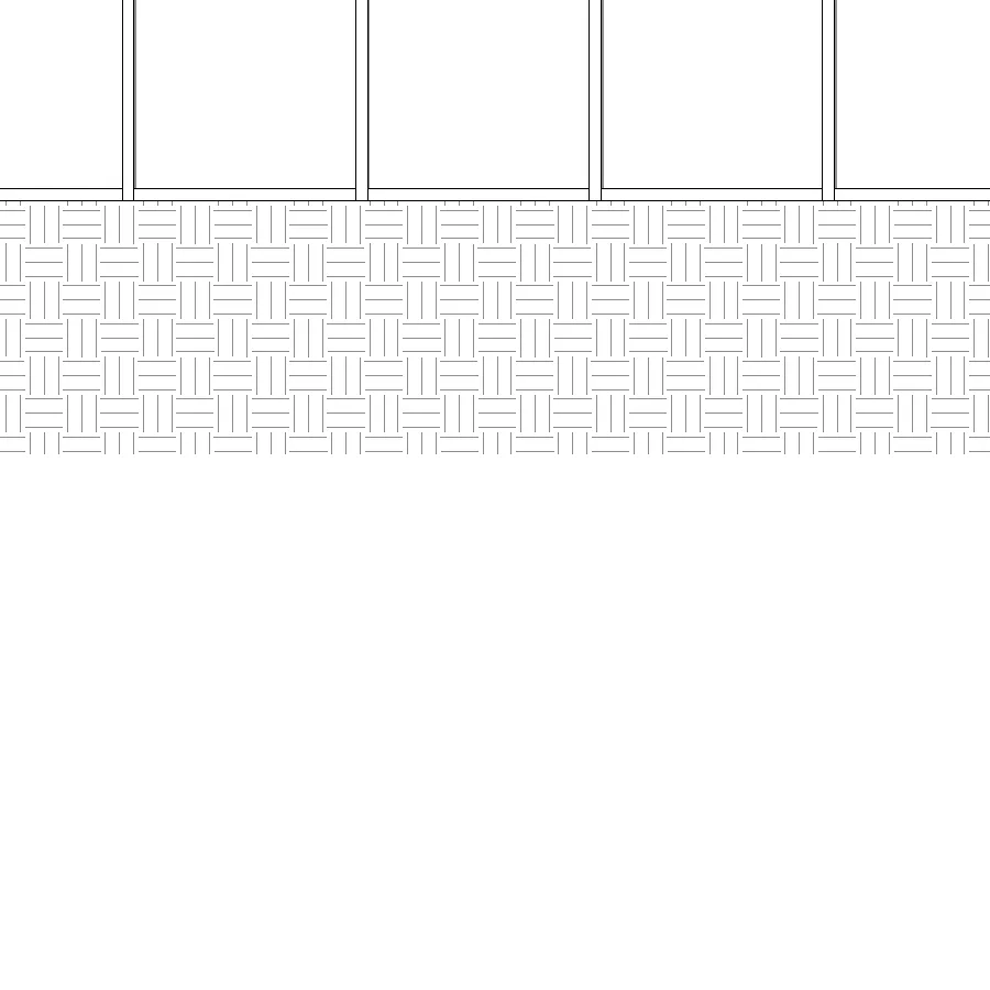 Rear elevation drawing