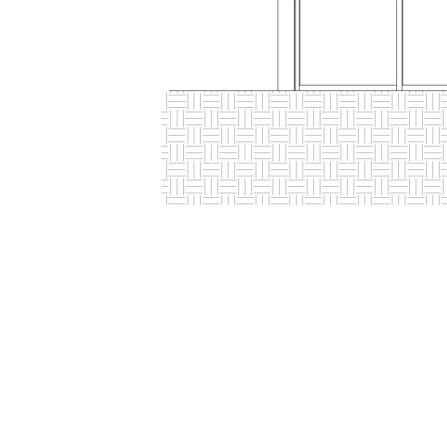Detail of roof-to-wall rainscreen connection