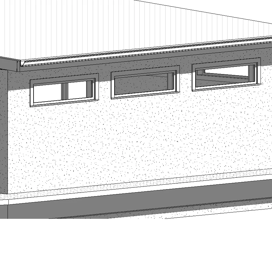 Detail of protected membrane door sill