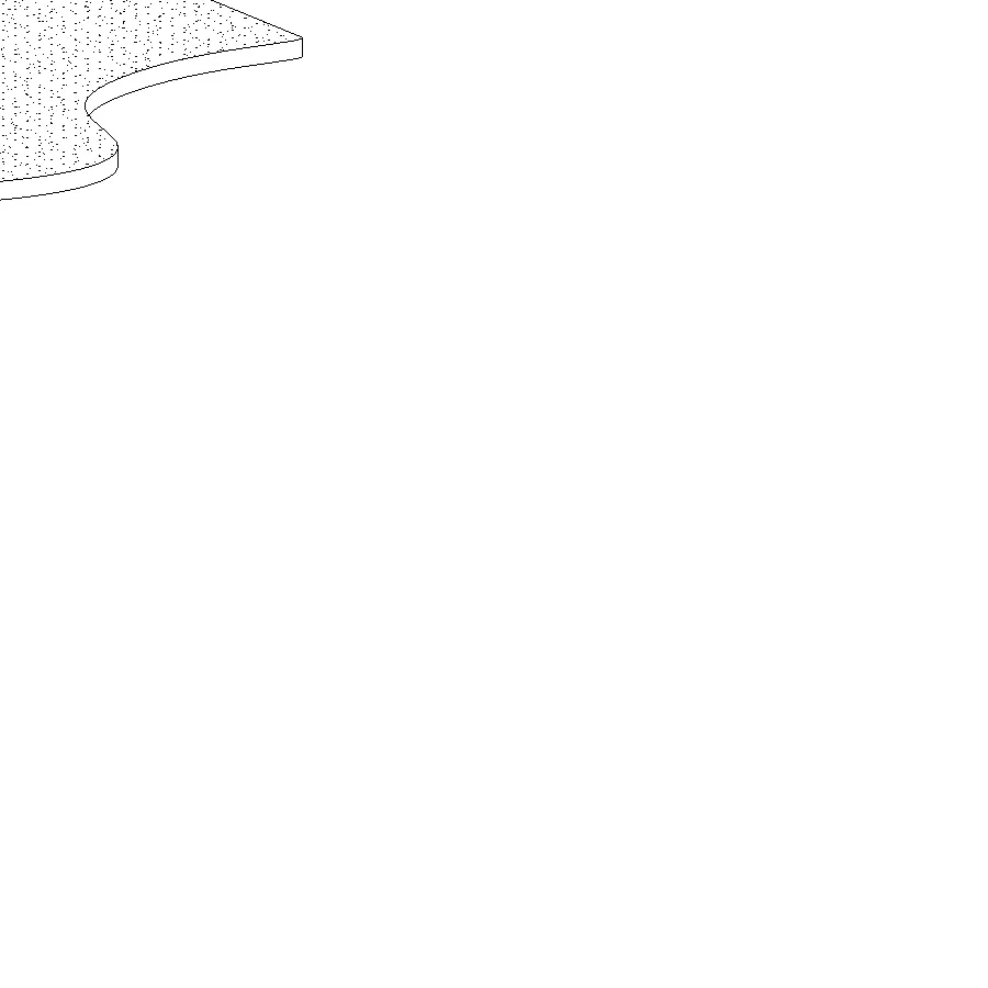 3D View 2 - perspective from rear/right