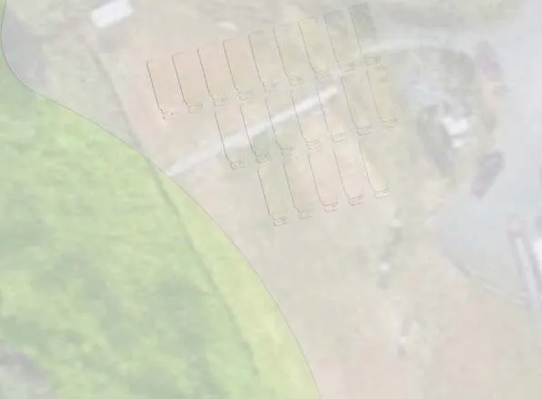 Plan portion showing vertical sight line visibility unconfirmed further north