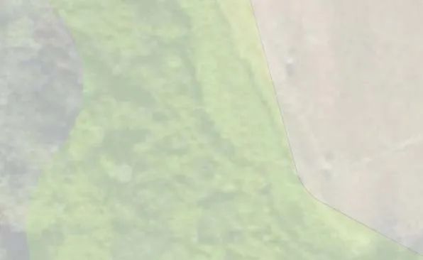 Plan portion showing vertical sight line visibility unconfirmed further south