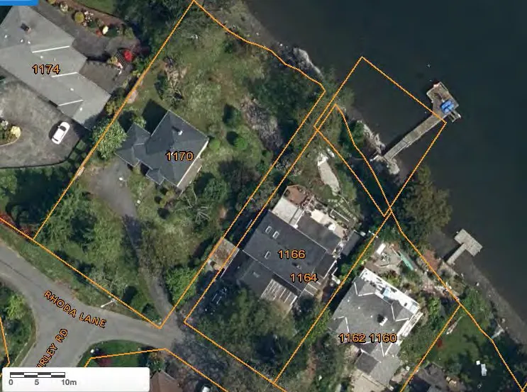 CRD Map satellite image of Rhoda Lane