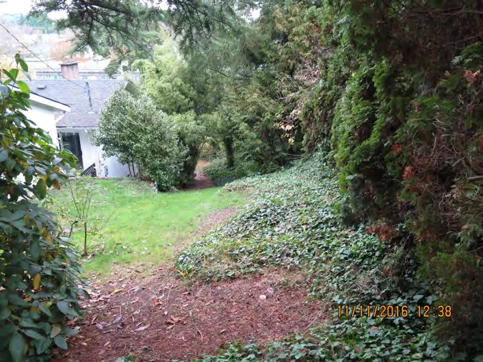 Public access area at Rankin Road appearing as private property