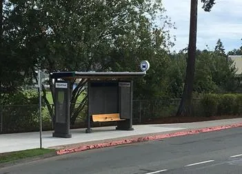 Bus Shelter – Island Highway at Shoreline School