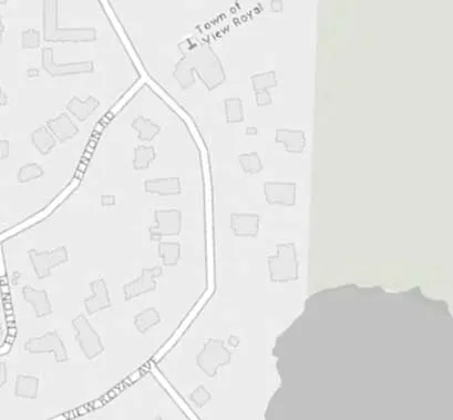 Map segment of Portage Park area