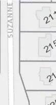 Map segment showing houses 244, 242