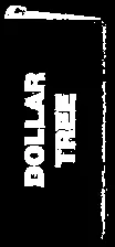Color rendering of the "DOLLAR TREE" sign on the dark green backer panel of the building facade.