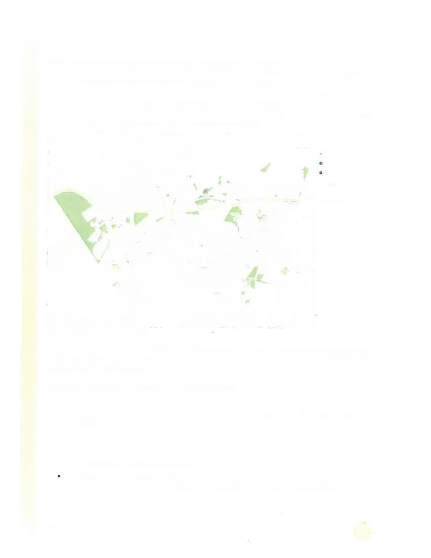 Map 3 showing location of public road ends for waterfront access along the View Royal shoreline