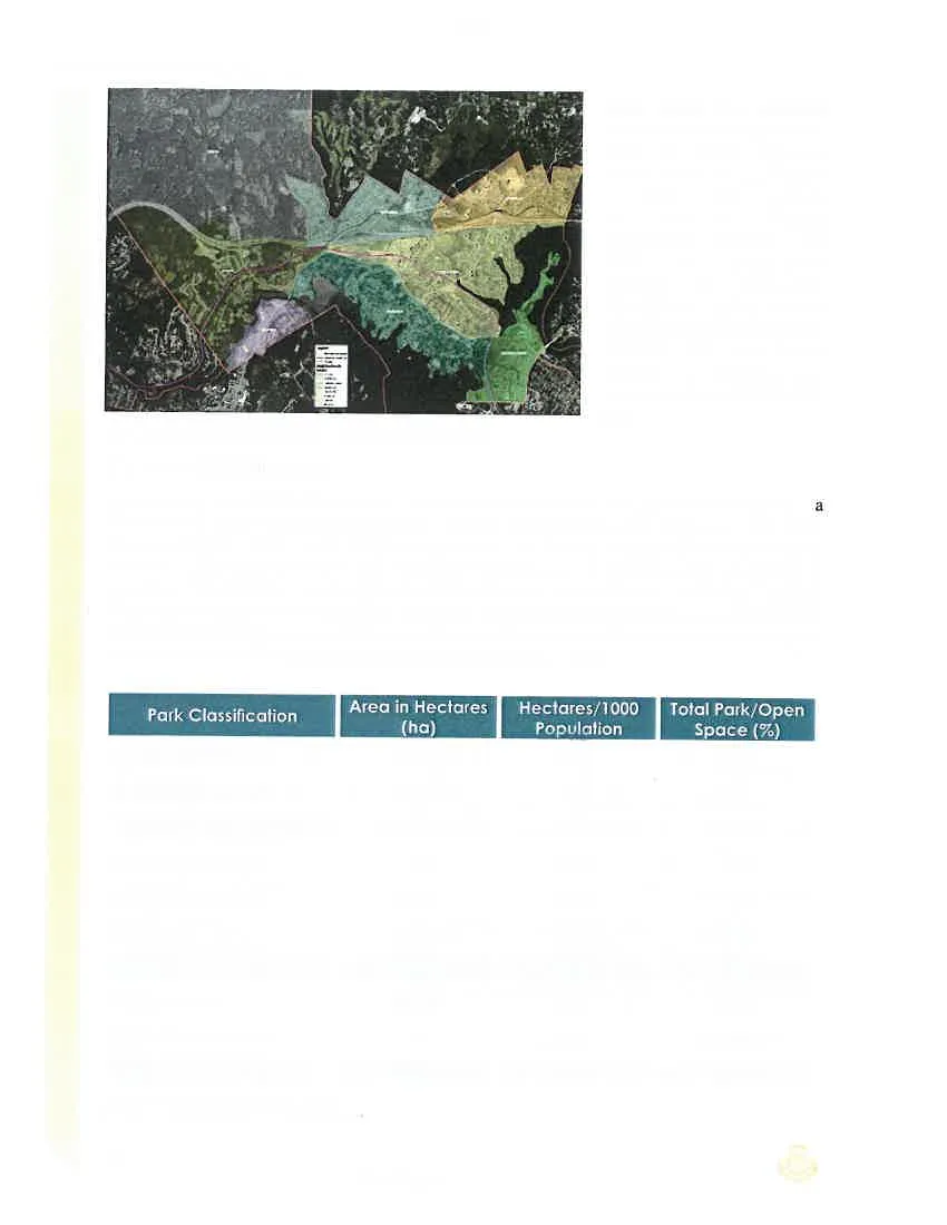 Map 4 showing the local planning area boundaries within View Royal