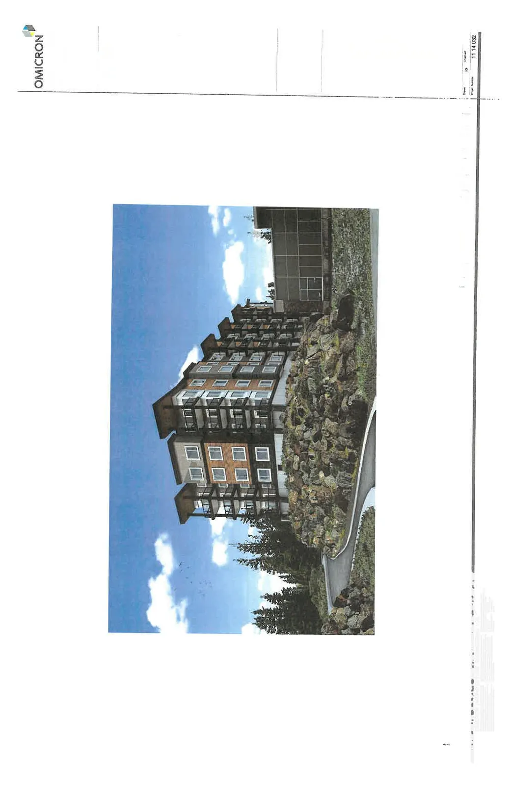 UNIT A - 635 SQ. FT. (59 SQ. M.) 2-bedroom unit layout