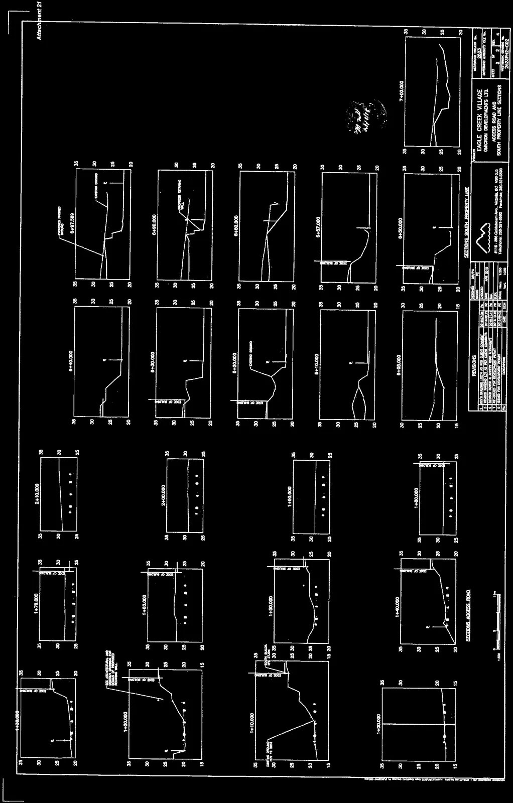 1 NORTH ELEVATION showing balconies and exterior finishes