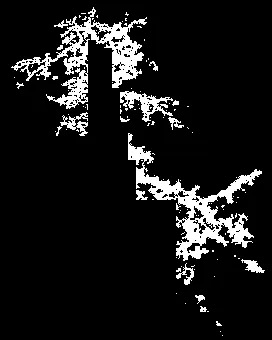 SITE PLAN showing locations of pole luminaires and bollards