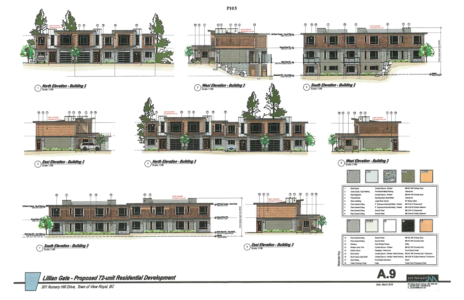 Second Floor Plan - Building 1 showing Level 2 residential layout