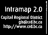 Detailed view of the map's metadata and contact information located at the bottom right of the property map.