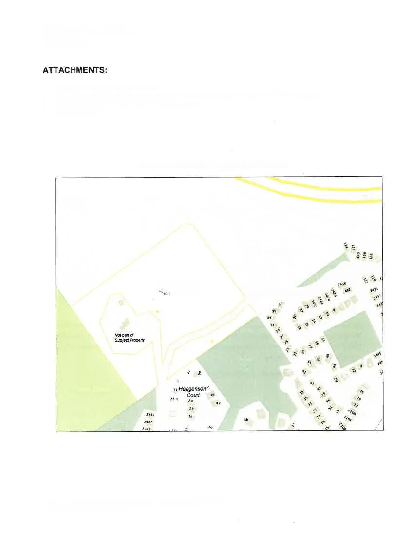Subject Property Location Map showing 2427 Chilco Road (Thetis Vale Phase 7) and surrounding features including Mill Hill Park, Thetis Vale Phase 6, Haagensen Court, and the Trans Canada Highway.