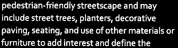 Commercial and Residential Mixed Use siting guidelines