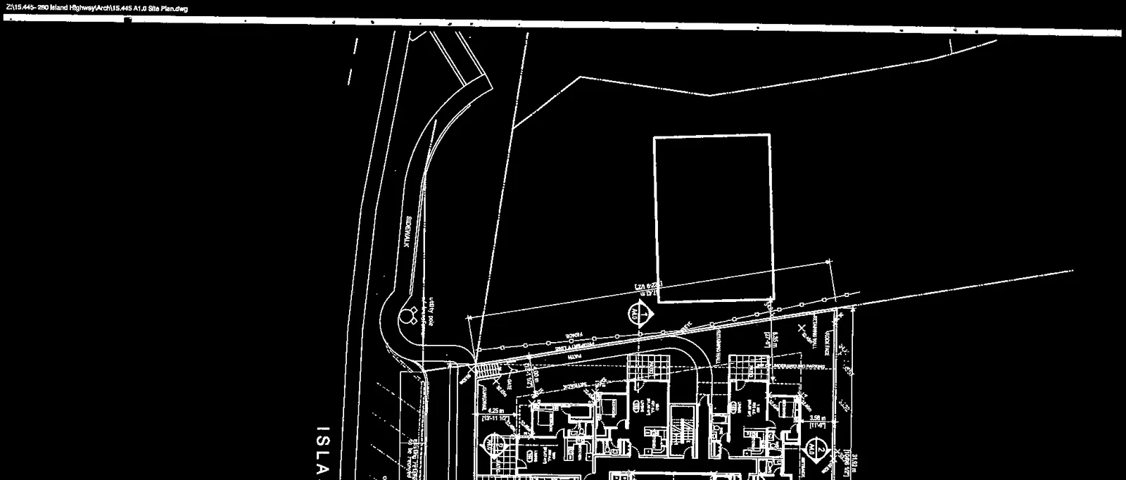 Full Existing Site Plan drawing