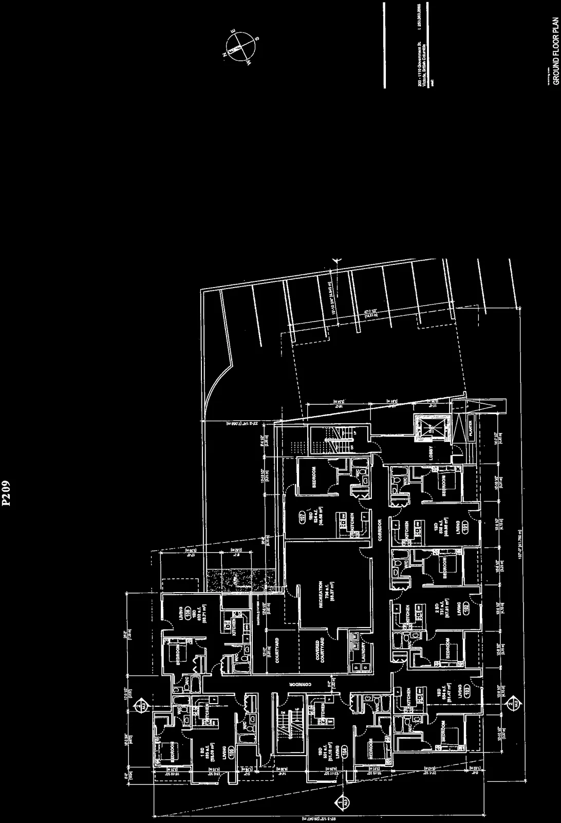 Sheet A2.1 Ground Floor layout