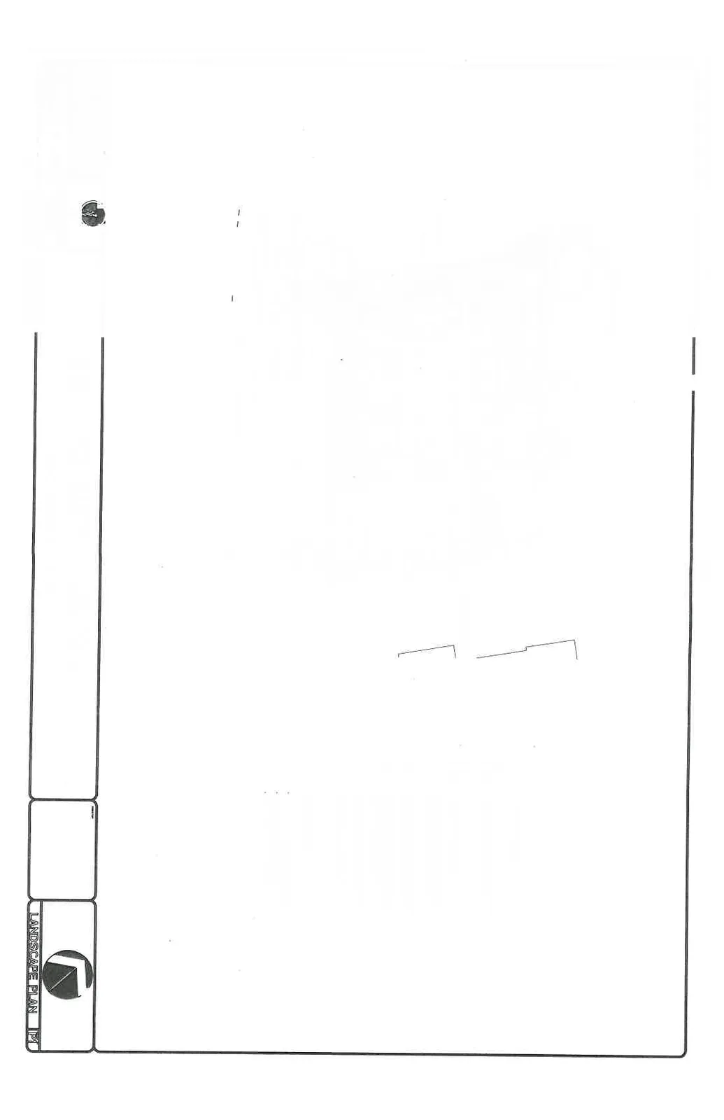 Faint overview of the landscape plan document.