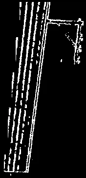 High-contrast detail of parking area markings