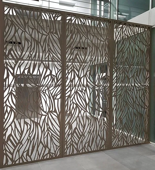 Rendering of black aluminum composite fascia