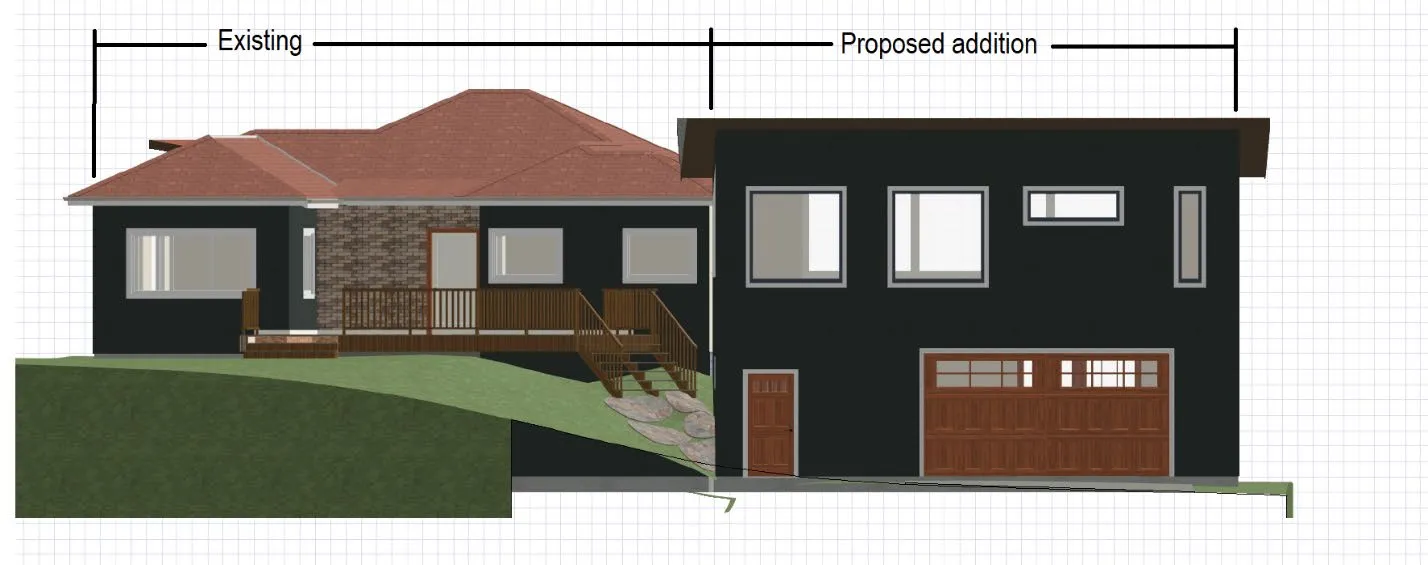 Figure 4. Front view rendering