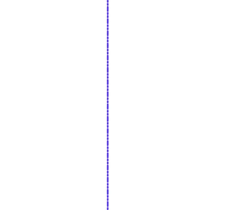 Property line and survey offset detail