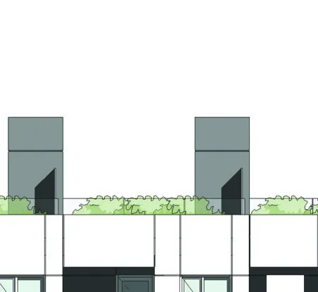 Retaining wall and sidewalk detail