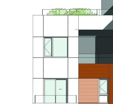 Exterior lighting/fixture detail