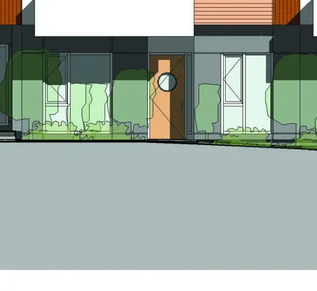 Roof drainage detail