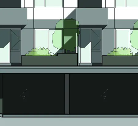 Cladding panel joint detail