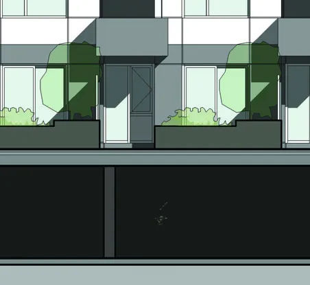 Fiber cement panel detail