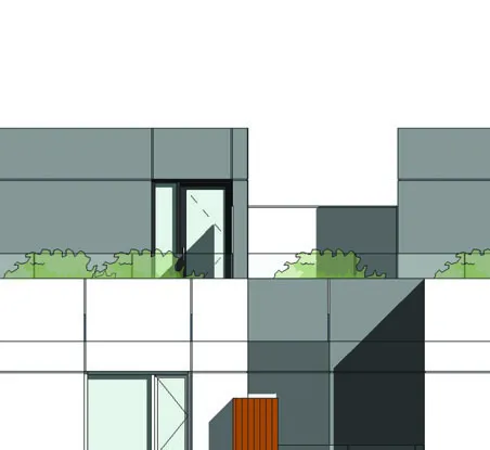 Concrete walkway detail