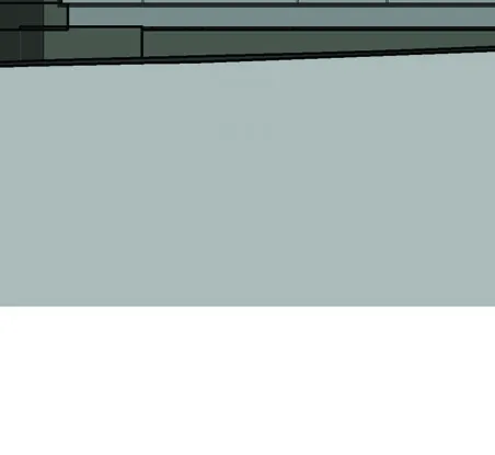 Underground garage ceiling detail