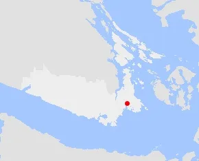 Regional locator map showing the property's location marked with a red dot.